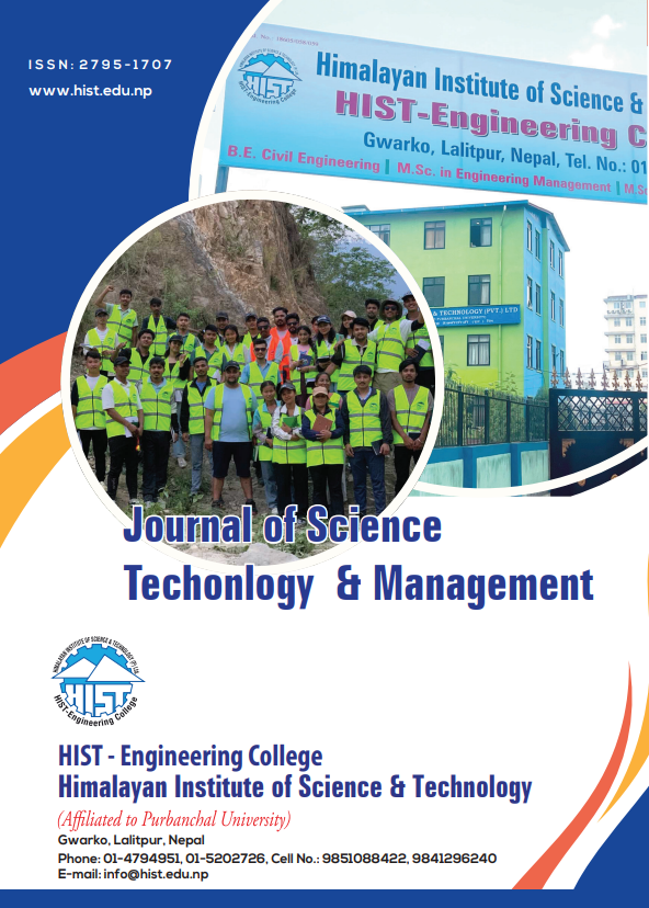 Journal of Science Technology and Management Volume 3